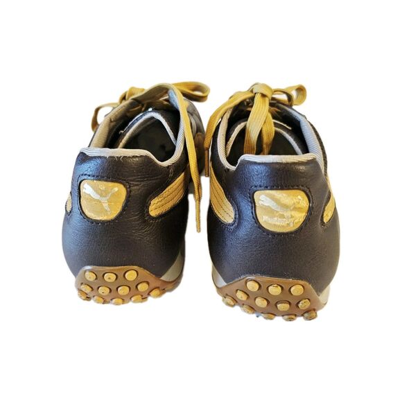 PUMA Men's Easy Rider III Leather Sneakers Brown Size 11.5 - Picture 6 of 12